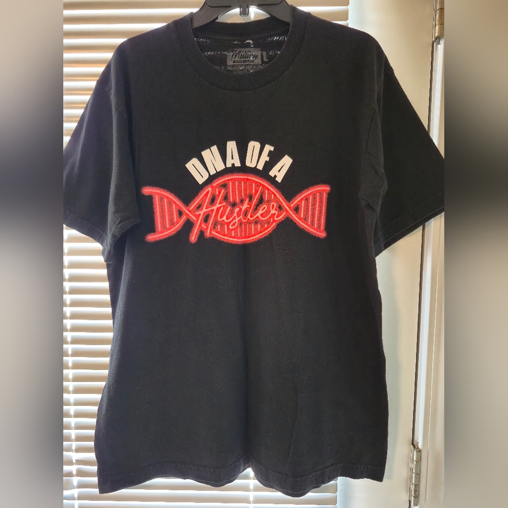 DNA of a Hustler Black Tee